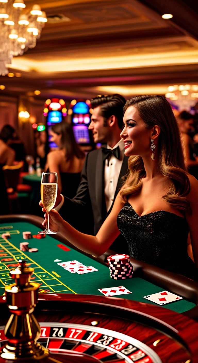 Legend-themed area for casino nights